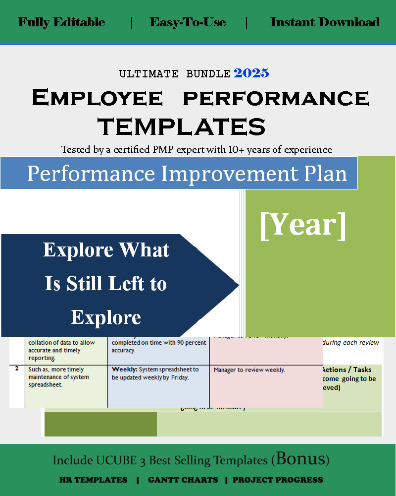 employee improvement template