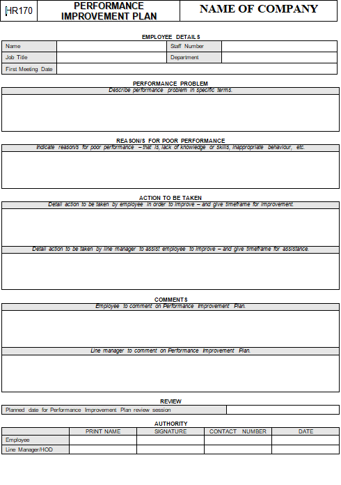 Employee Performance Template - Image 4