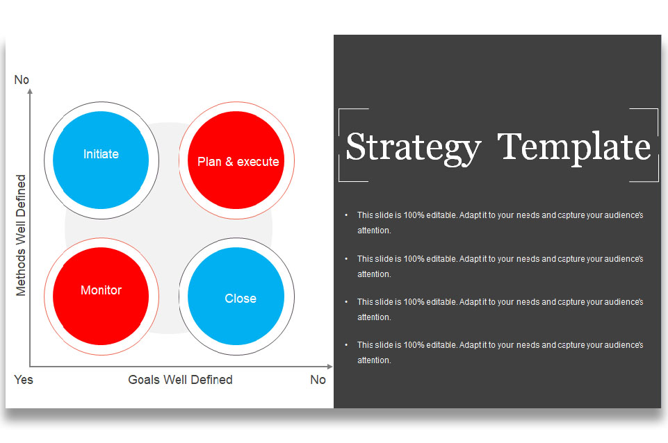 project exectuion strategy template
