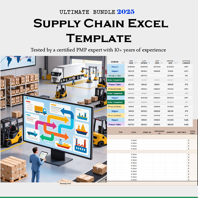 Supply Chain Template Excel