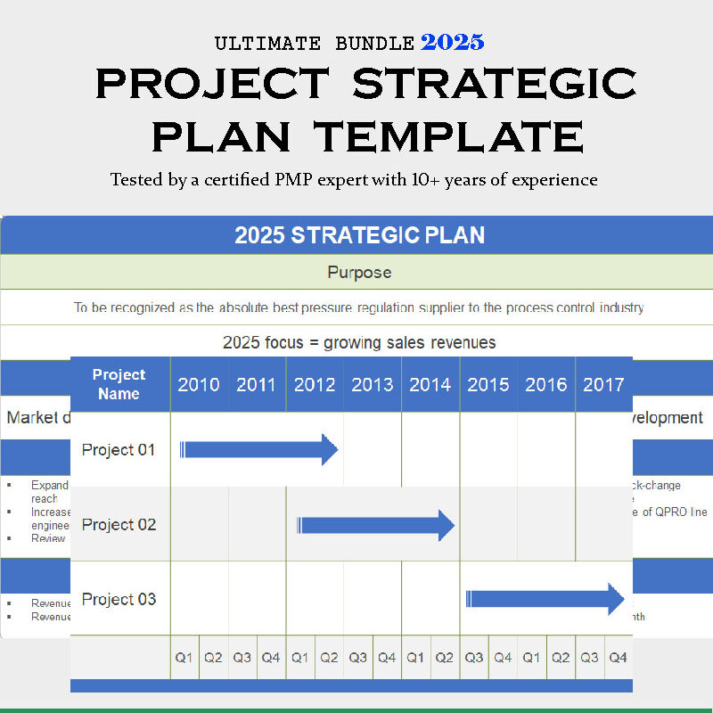 Project Strategic Plan Template