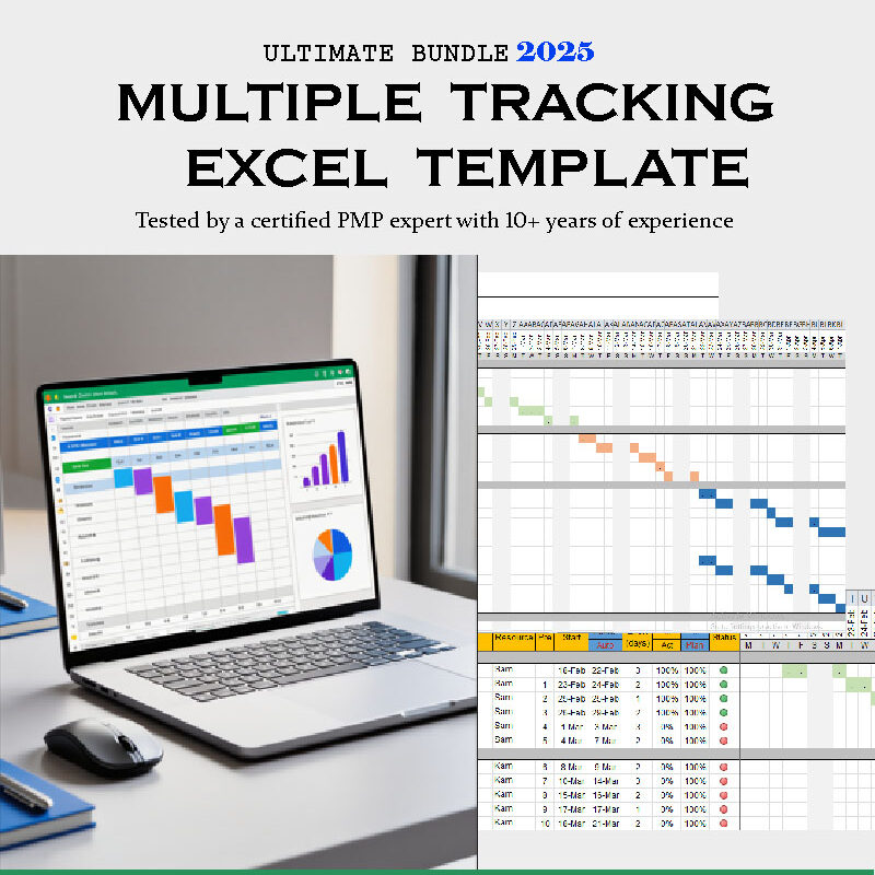 Multiple Project Tracking Template Excel