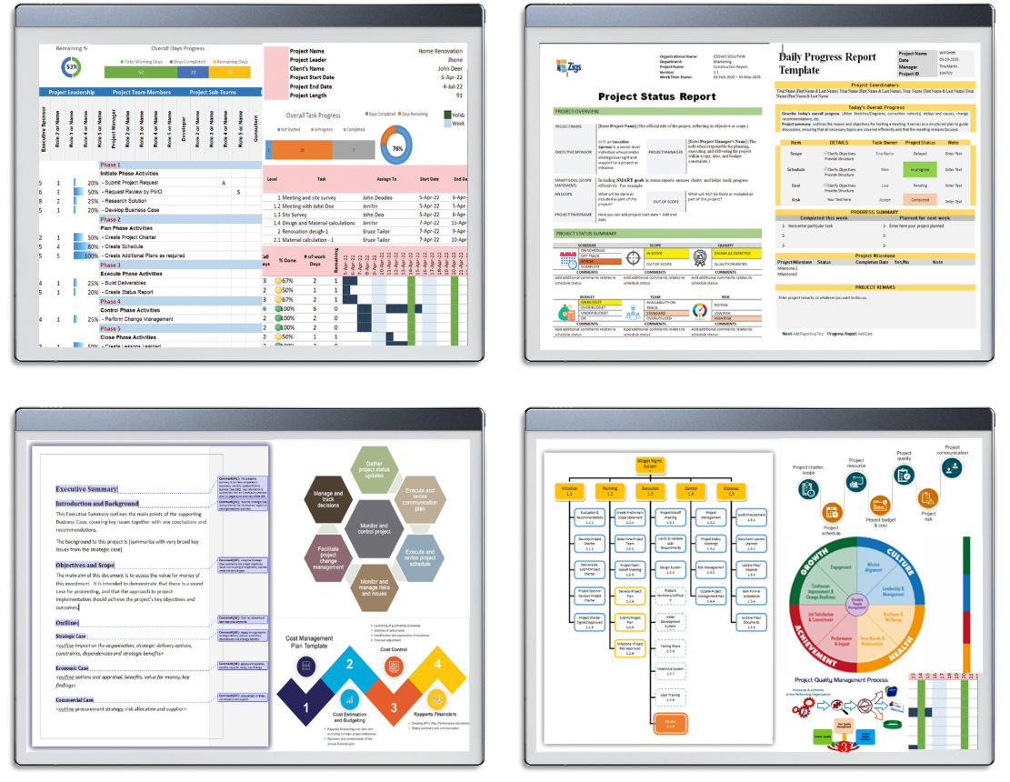 Project-Status-Report-Templates