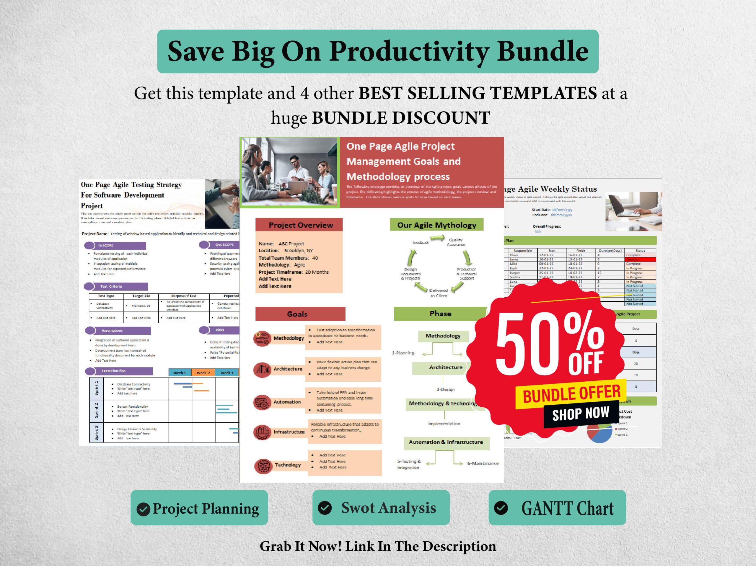 Agile Project Plan Templates - Image 4