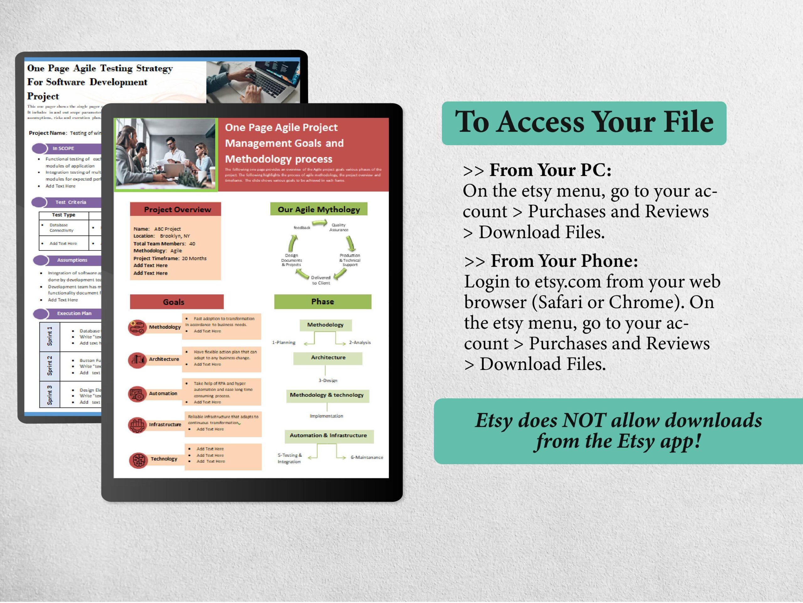 Agile Project Plan Templates - Image 5